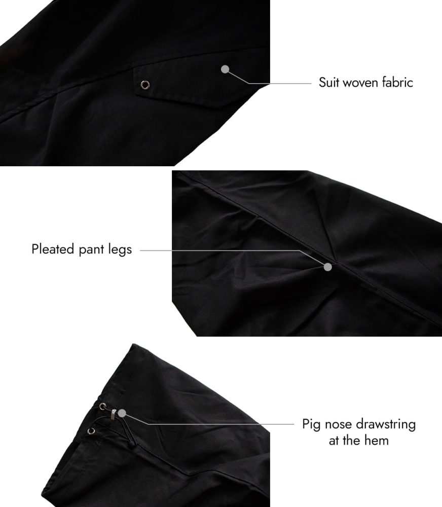 Thesupermade Pleated Work Pants